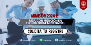 ADMISION MBA - 2024-2