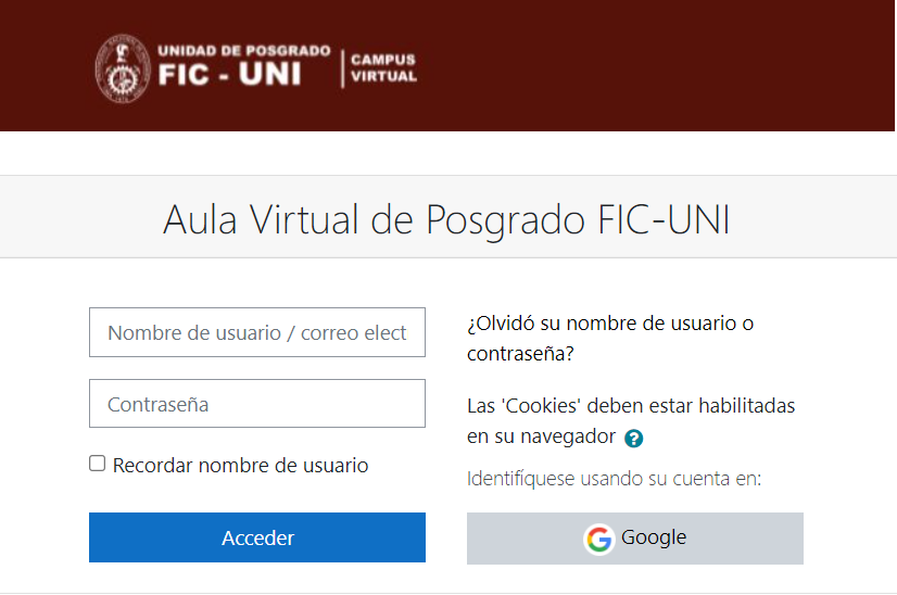 Campus Virtual FIC